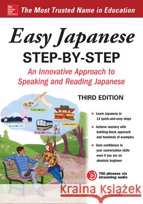 Easy Japanese Step-By-Step Third Edition Gene Nishi 9781260116274