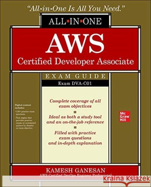 Aws Certified Developer Associate All-In-One Exam Guide (Exam Dva-C01) Kamesh Ganesan 9781260460179