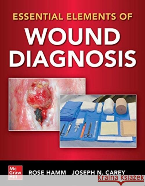 Essential Elements of Wound Diagnosis Hamm, Rose 9781260460476 McGraw-Hill Education / Medical