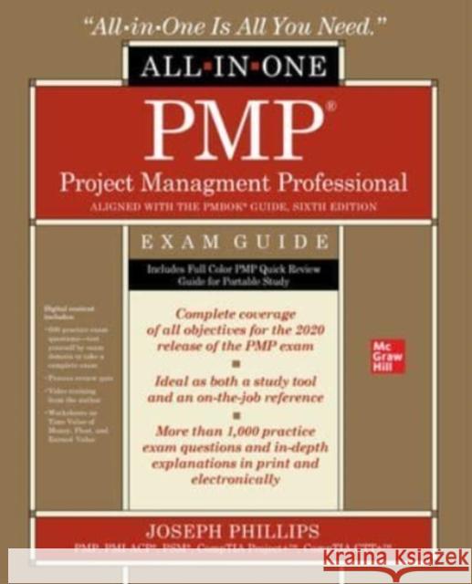 Pmp Project Management Professional All-In-One Exam Guide Phillips, Joseph 9781260467475 McGraw-Hill Education