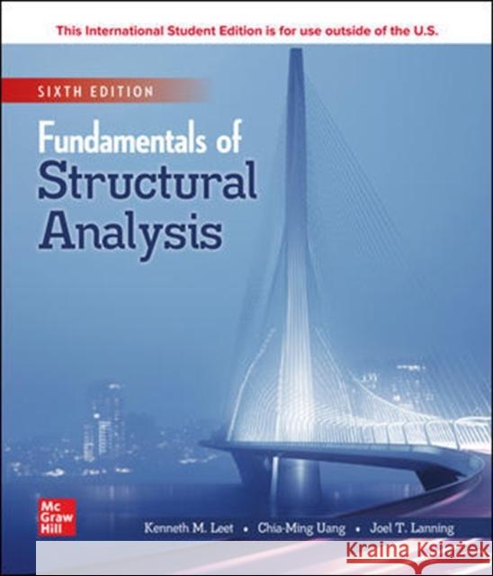 ISE Fundamentals of Structural Analysis Joel Lanning 9781260570441