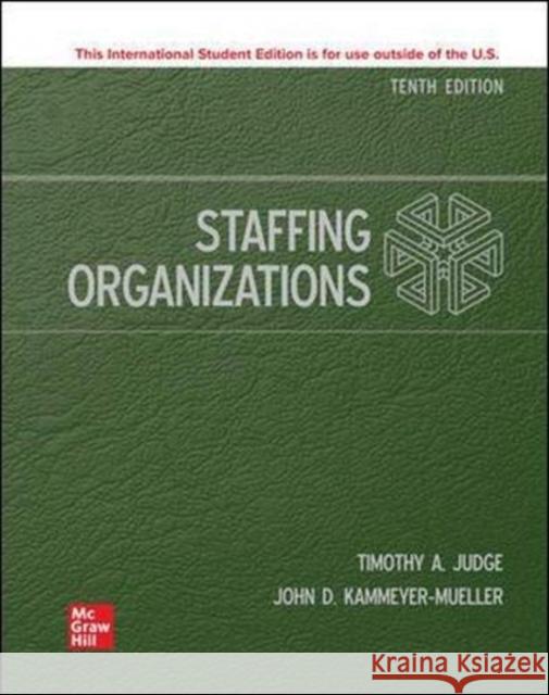 ISE Staffing Organizations Judge, Timothy 9781260597608