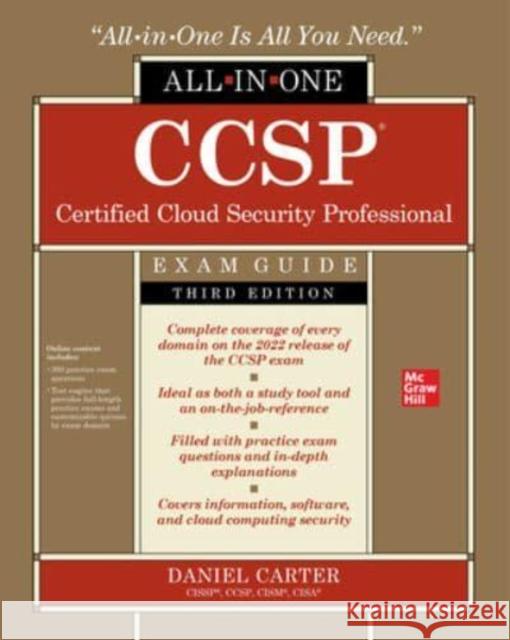 CCSP Certified Cloud Security Professional All-in-One Exam Guide, Third Edition Daniel Carter 9781264842209 McGraw-Hill Education