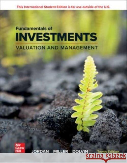 ISE Fundamentals of Investments: Valuation and Management Steve Dolvin 9781266273131