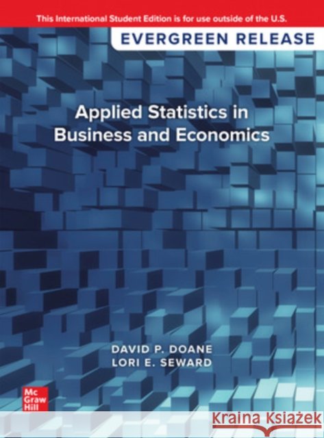 Applied Statistics in Business and Economics ISE Lori Seward 9781266798641