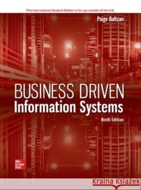 Business Driven Information Systems ISE Amy Phillips 9781266869013