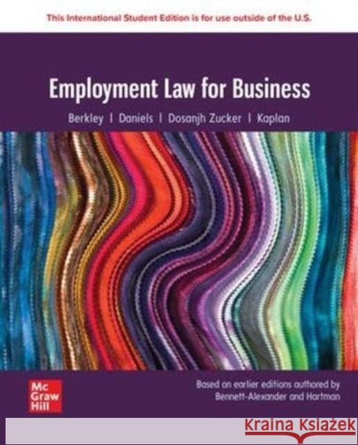 Employment Law for Business ISE BENNETT-ALEXANDER 9781266878916