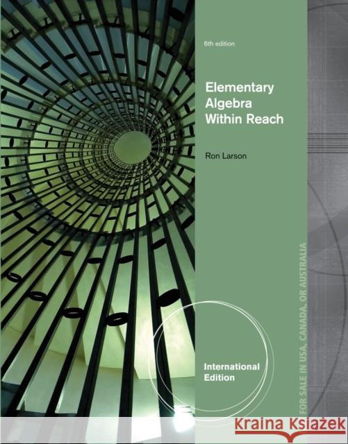 Elementary Algebra, International Edition Ron Larson 9781285160337 0