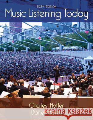 Music Listening Today Charles Hoffer Darrell Bailey 9781285857749