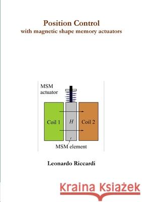 position control with magnetic shape memory actuators Leonardo Riccardi 9781291073195