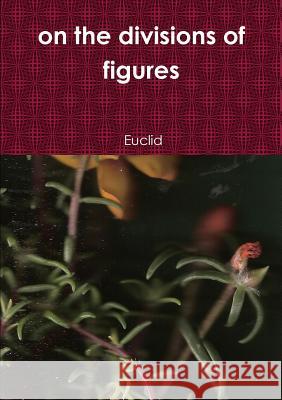 On the Divisions of Figures Euclid 9781291562606