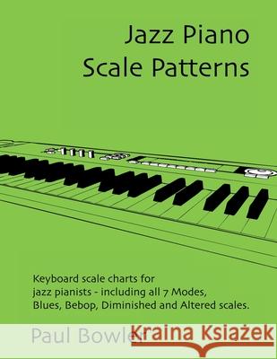 Jazz Piano Scale Patterns Paul Bowler 9781291623802