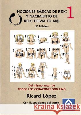 Nociones basicas de Reiki y nacimiento de Reiki Heiwa to Ai (R) Ricard Lopez 9781291640373