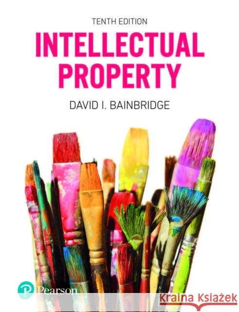 Intellectual Property Bainbridge, David 9781292002644 Pearson Education Limited