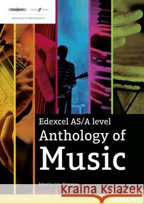 Edexcel AS/A Level Anthology of Music  9781292118369 Pearson Education Limited