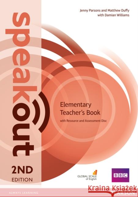Speakout Elementary 2nd Edition Teacher's Guide with Resource & Assessment Disc Pack  Parsons, Jenny|||Duffy, Matthew 9781292120140