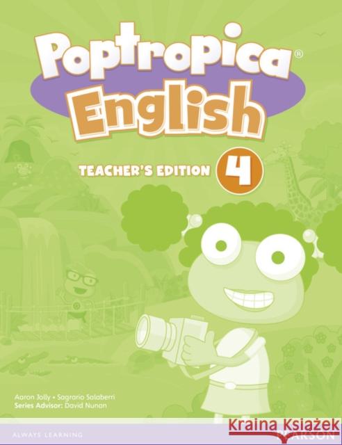 Poptropica English American Edition 4 Teacher's Edition Sagrario Salaberri Aaron Jolly  9781292121291