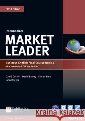Flexi Course Book 2, w. DVD Multi-ROM and Audio-CD : Niveau B1 Cotton David Falvey David Kent Simon 9781292126111 Longman