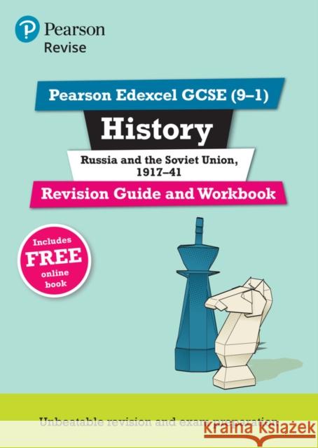 Pearson REVISE Edexcel GCSE (9-1) History Russia and the Soviet Union Revision Guide and Workbook: For 2024 and 2025 assessments and exams - incl. free online edition (Revise Edexcel GCSE History 16) Bircher, Rob 9781292176437