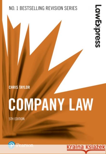 Law Express: Company Law Chris Taylor 9781292210131