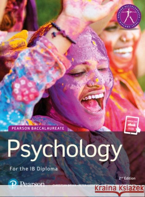 Pearson Psychology for the IB Diploma Christos Halkiopoulos 9781292210995 Pearson Education Limited