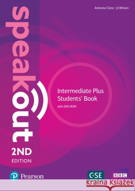 Speakout Intermediate Plus 2nd Edition Student's Book with DVD-ROM and MyEnglishLab Pack Clare Antonia Wilson JJ 9781292241548