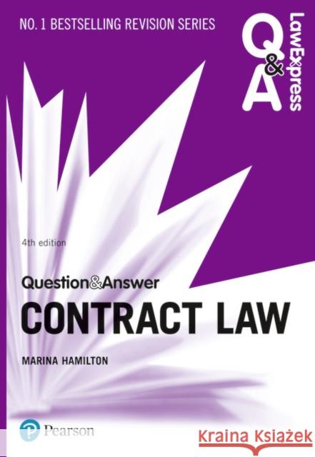 Law Express Question and Answer: Contract Law Marina Hamilton 9781292259031 Pearson Education Limited
