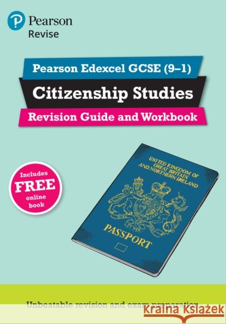 Pearson REVISE Edexcel GCSE Citizenship Revision Guide and Workbook Incl. online revision - for 2026, 2027 exams Graeme Roffe 9781292268163