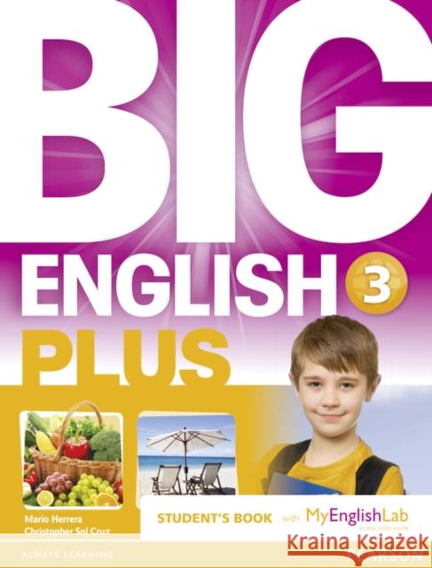 Big English Plus American Edition 3 Students' Book with MyEnglishLab Access Code Pack New Edition, m. 1 Beilage, m. 1 Online-Zugang Herrera, Mario, Sol Cruz, Christopher 9781292271743 Pearson Longman