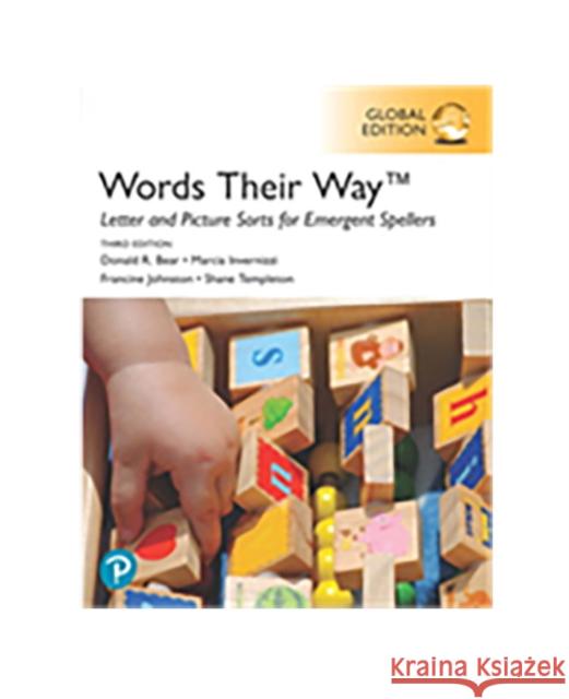 Letter and Picture Sorts for Emergent Spellers, Global 3rd Edition Shane Templeton 9781292310268 Pearson