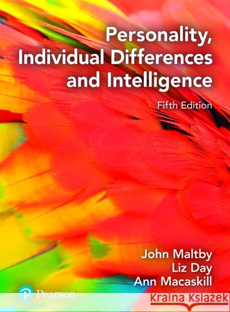 Personality, Individual Differences and Intelligence Ann Macaskill 9781292317960