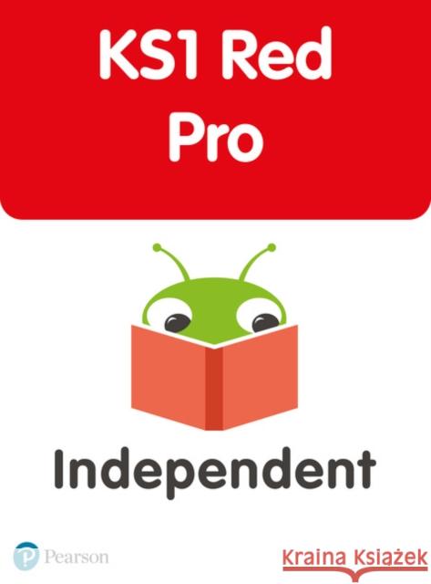 Bug Club Pro Independent Red Book Band (KS1) Pack (72 books) Maolisa Kelly 9781292342894 Pearson Education Limited