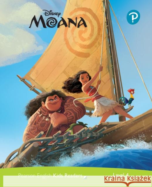 Level 4: Disney Kids Readers Moana Pack Kathryn Harper   9781292346847