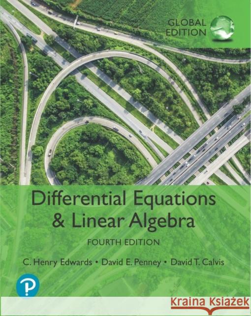 Differential Equations and Linear Algebra, Global Edition David Calvis 9781292356952