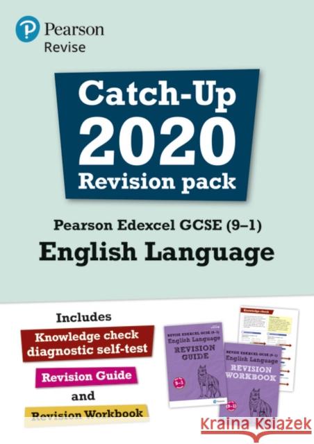 Pearson REVISE Edexcel GCSE English Language: Revision Pack - for 2025 and 2026 exams: incl. revision guide, workbook & more! David Grant 9781292375205