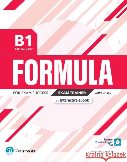 Formula B1 Preliminary Exam Trainer without key & eBook Pearson Education 9781292391373