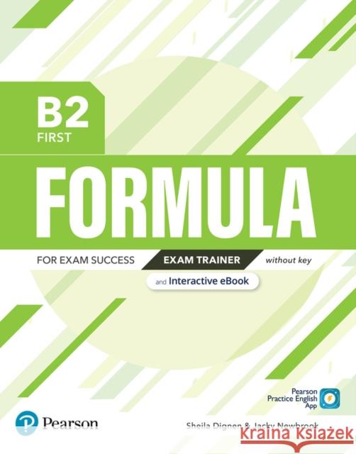 Formula B2 First Exam Trainer without key & eBook Pearson Education 9781292391441 Pearson Education Limited