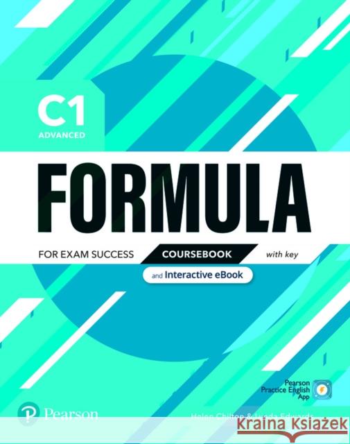 Formula C1 Advanced Coursebook with key & eBook Pearson Education 9781292391489