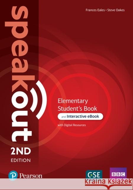 Speakout 2ed Elementary Student's Book & Interactive eBook with MyEnglishLab & Digital Resources Access Code    9781292394626 Pearson Education Limited