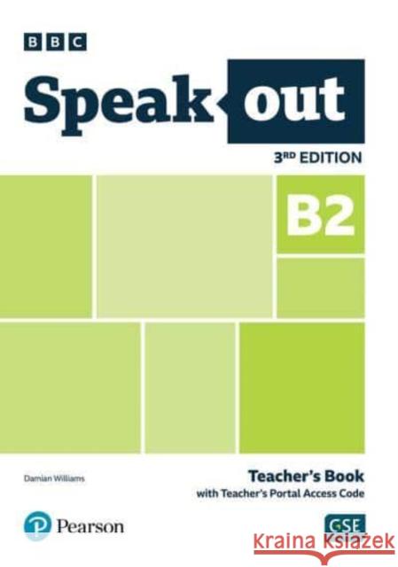 Speakout 3ed B2 Teacher's Book with Teacher's Portal Access Code Pearson Education 9781292407418