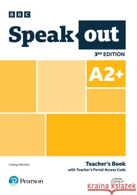Speakout 3ed A2+ Teacher's Book with Teacher's Portal Access Code Pearson Education 9781292407425