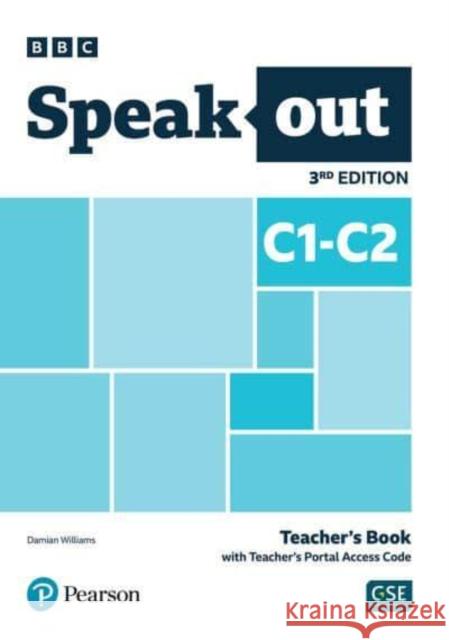Speakout 3ed C1-C2 Teacher's Book with Teacher's Portal Access Code Pearson Education 9781292407456
