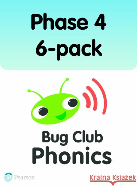 Bug Club Phonics Phase 4 6-pack (180 books) Paul Shipton 9781292424842