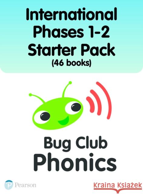 International Bug Club Phonics Phases 1-2 Starter Pack (46 books) Catherine Baker 9781292433080 Pearson Education Limited