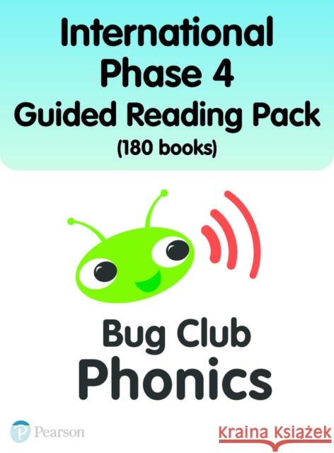 International Bug Club Phonics Phase 4 Guided Reading Pack (180 books) Paul Shipton 9781292433868 Pearson Education Limited