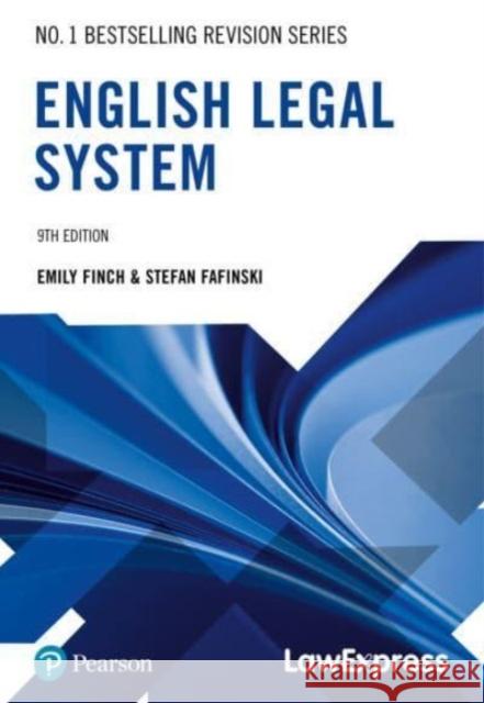 Law Express Revision Guide: English Legal System Finch, Emily 9781292439266