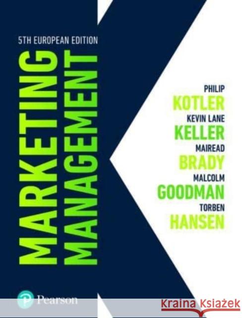 Marketing Management Torben Hansen 9781292727035