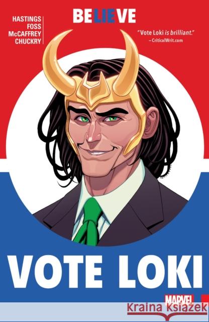 Vote Loki Christopher Hastings Stan Lee Ralph Macchio 9781302902629 Marvel Comics