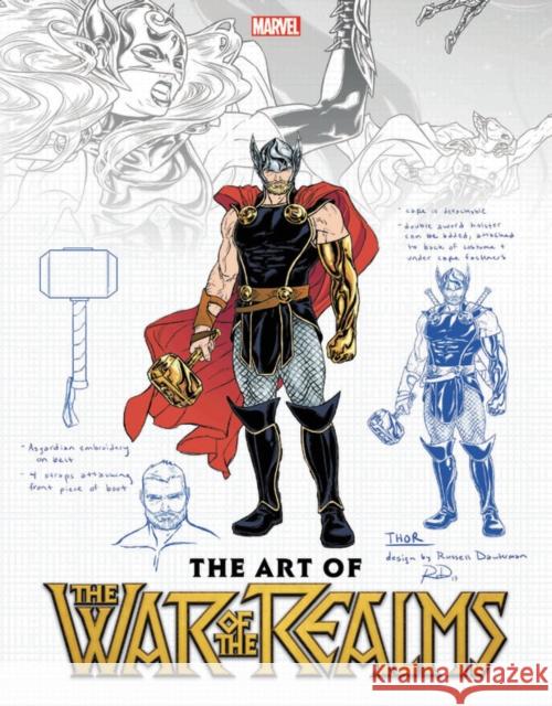 The Art of War of the Realms Jess Harrold 9781302917647 Marvel Comics