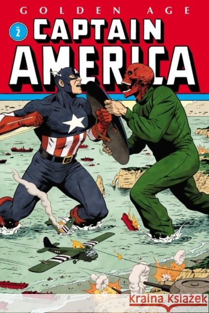 Golden Age Captain America Omnibus Vol. 2 Marvel Comics                            Stan Lee Al Avison 9781302926717 Marvel Comics